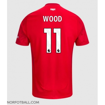 Billige Fotballdrakt Nottingham Forest Chris Wood #11 Replika Hjemmedrakt 2024-25 Kortermet